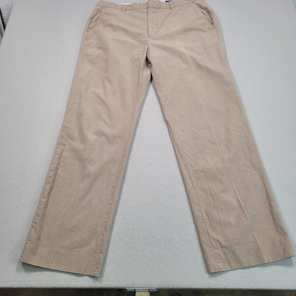 Banana Republic Modern Fit Mens‎ Chino Pants 36x32 Khaki Tan Cotton Blend